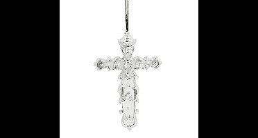 Boland Carnaval/verkleed accessoires Non/priester - ketting met kruis