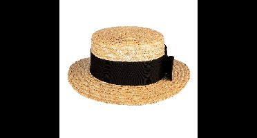 Boland Carnaval verkleed Gondoliers hoed - Lou Bandy - stro