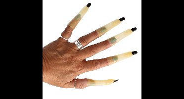 Boland Heksenvingers - 10x stuks - kunststof - glow in the dark