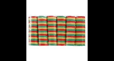 Boland Party serpentines - 6x rollen - papier - feestartikelen