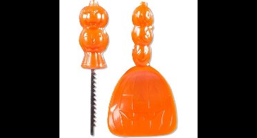 Boland Pompoen snijset - 2-delig - met sjablonen - Halloween