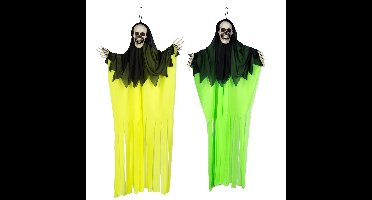 Boland spoken in neon kleuren - 2x stuks - L90 cm