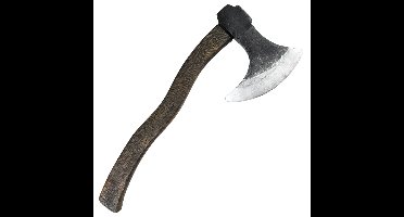 Boland verkleed hakbijl - plastic - 45 cm - Halloween/ridders - wapens