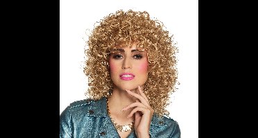 Boland Verkleedpruik voor dames - blond - Jaren 80/90/Western/fantasy