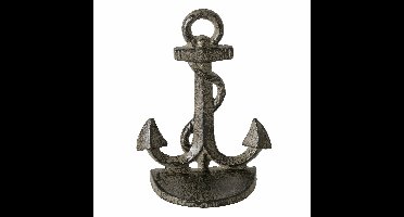 Boltze Deurstopper Anker - 1 kg - grijs - H18 cm