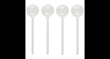 Boltze Waterdruppelaar - 4x stuks - glas - 24 cm