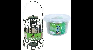 Boon Vogel voedersilo - kleine vogels - 36 cm - met 14 vetbollen
