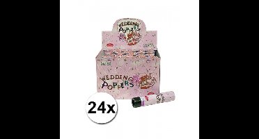 Bruiloft confetti kanon 24 stuks