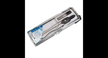 Centrum Passer set - 2-delig - 11 cm - wiskunde -met potloodvullingen