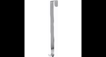 Christmas Decoration deurhanger voor kerstkrans - zilver - 29,5 cm