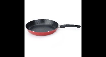 Cosy & Trendy professionele koekenpan - Aluminium - rood - Dia 28 cm