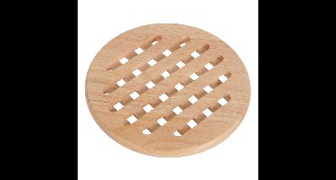Cosy & Trendy ronde pannen onderzetters - hout - Dia 19 cm