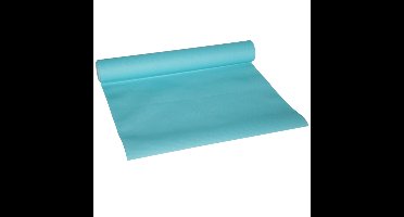 Cosy & Trendy Tafelloper - papier - turquoise - 480 x 40 cm