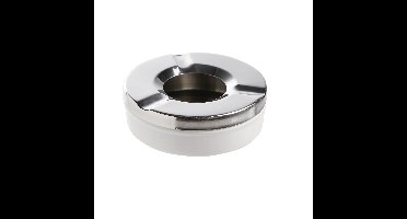 Cosy & Trendy Terrasasbak - RVS - 9,5 x 3,2 cm - rond - asbak