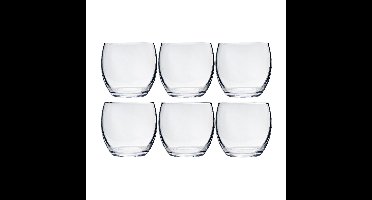 Cosy & Trendy waterglazen/sapglazen - 18x - transparant - 340 ml