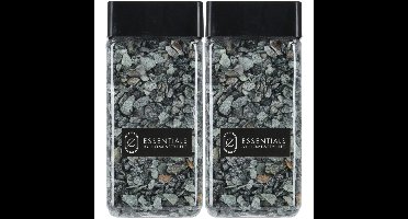 Decoratie steentjes/hobby steentjes - Groen - 1100 ml - 5/8 mm