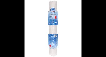 Decoris Sneeuwdeken - wit - 300 x 60 cm - polyester - sneeuwtapijt