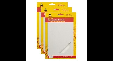 Deltafix Anti-krasvilt -3x A4 knipvel - wit - 210 x 297 mm