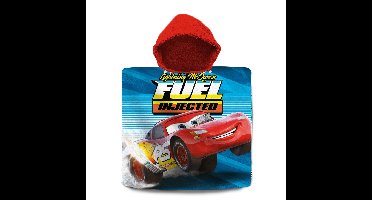 Disney Cars Lightning McQueen badcape met rode capuchon