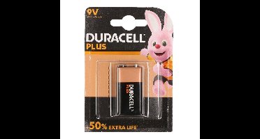 Duracell batterij - 9 volt blok - batterijen - high energy /9V blokken
