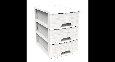 EDA Ladeblok/bureau organizer A5 - wit - L27 x B36 x H35 cm