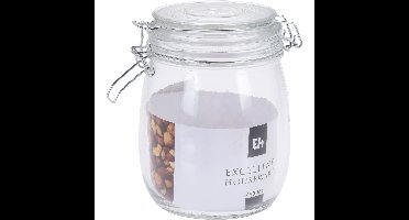EH keuken voedsel opslagpotten - 750 ML - beugel sluiting - glas