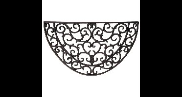 Esschert Design Deurmat - 2x - rubber - schoonloopmat - 68 x 40 cm