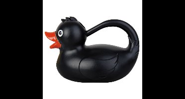 Esschert Design Gieter - Badeend - zwart - 1,8 liter