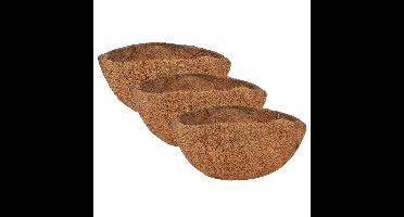Esschert Design Inlegvel - 3x - kokos - voor hangmand - ca. 35 cm