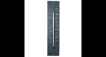 Esschert Design thermometer - leisteen - 10 x 1,5 x 45 cm