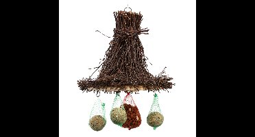 Esschert Design Vogelvoerplek - berkentwijgen - 30 cm