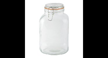 Esschert Design Weckpot - 1x - 3L - glas - D15 x 24 cm - voorraadpot
