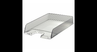 Esselte Brievenbakje/postvakje - transparant A4 formaat - stapelbaar