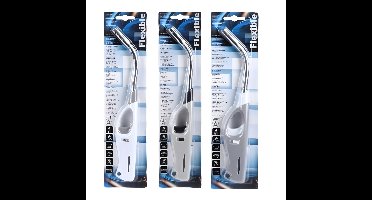 Excellent Houseware Aansteker - 3x - flexibel - willekeurige kleur