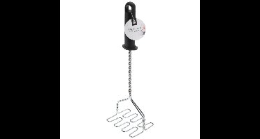 Excellent Houseware Aardappelstamper/pureestamper - rvs/kunststof - keuken gerei - 31 cm