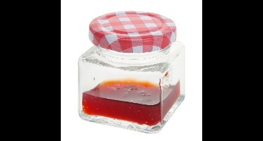 Excellent Houseware Inmaak/weckpotjes - 75 ml - 4x stuks