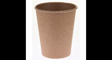 Excellent Houseware papieren koffiebeker/drinkbeker - 10x - 250 ml