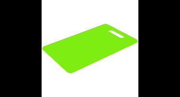 Excellent Houseware snijplank - groen - kunststof - 29 x 20 cm