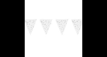 Folat Vlaggenlijn communie - 2x - wit - 10 meter - plastic - 1e communie