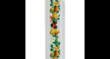 Fruitvliegjes val fruit raam plakstickers - 4x stickers
