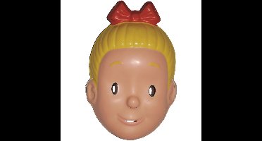 Funny Fashion Wiske feestmasker - met elastiek - kunststof