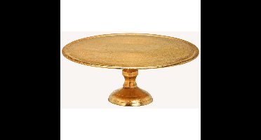 G. Wurm Etagere - 1-laags - goudkleurig - metaal - B31 x H12 cm