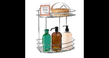 Gerimport Doucherekje - rechthoek - 2-laags - H30 cm - RVS