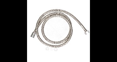 Gerimport doucheslang metaal - 180-220 cm - basic - badkameraccessoires