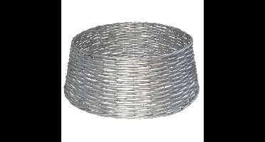 Gerimport kerstboommand - zilver - D45 cm- voor kerstboom 180 cm