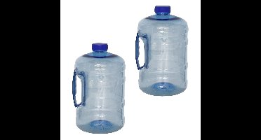 Gerimport Watercontainer/jerrycan - 2x - 2 Liter - Kunststof