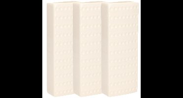 Gerimport Waterverdamper - 3x - wit - keramiek - 400 ml - radiatorbak