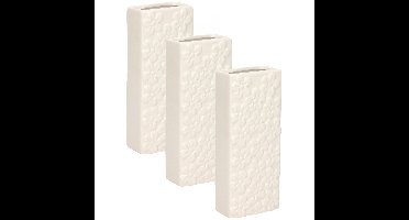 Gerimport Waterverdamper - 6x - wit - keramiek - 400 ml - radiatorbak