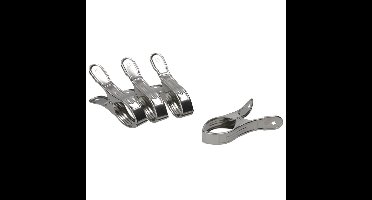 Gerimport Zeilklemmen - 4x stuks - 11 x 4cm - lijmklemmen - marktklem