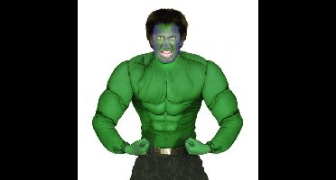 Groen spierballen shirt voor heren